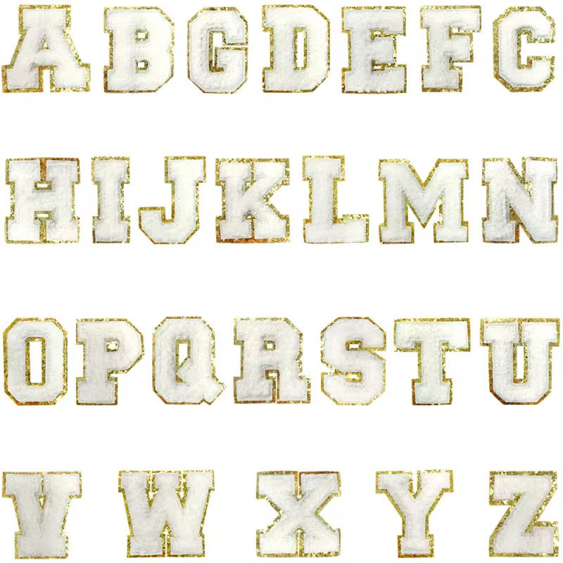 Chenille Letter Patches