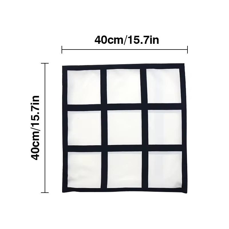 9 Panel Sublimation Pillow Case
