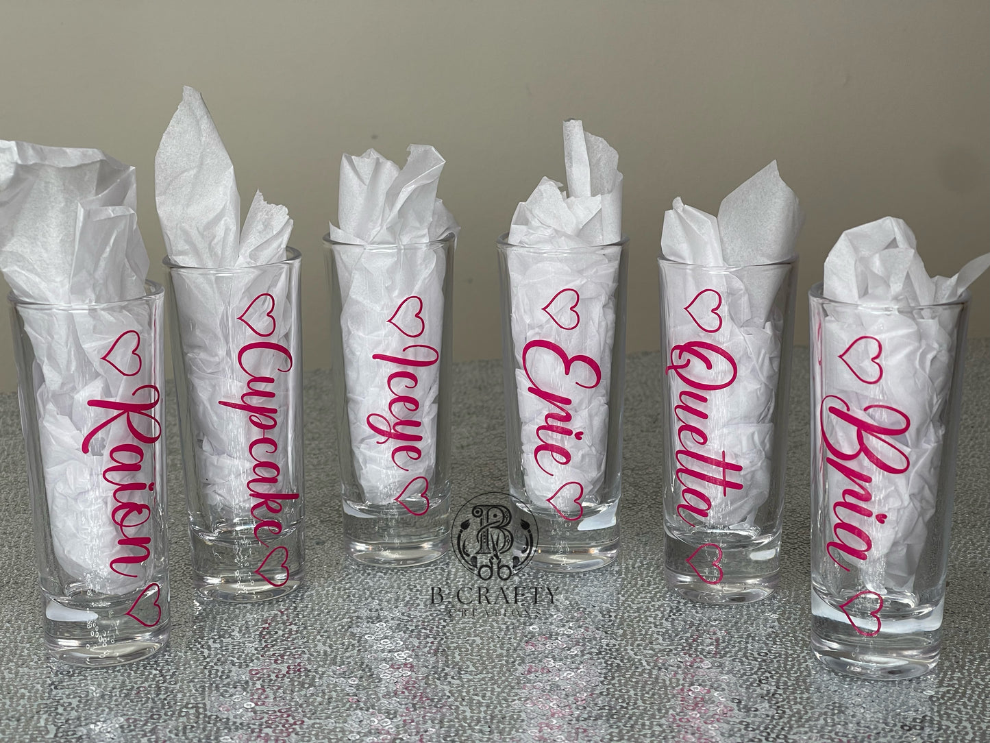 Girls Night Shot Glasses