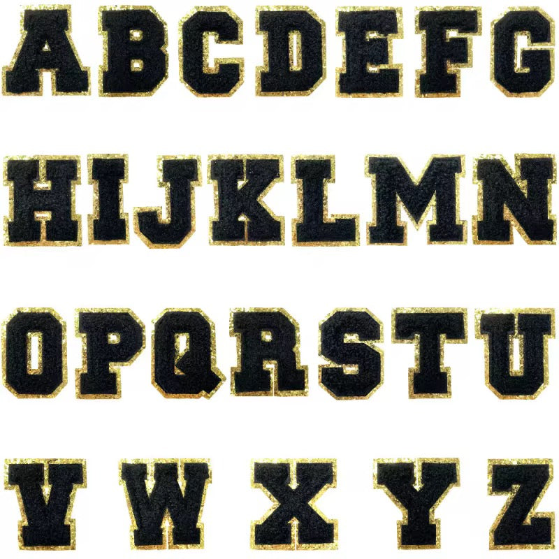 Chenille Letter Patches