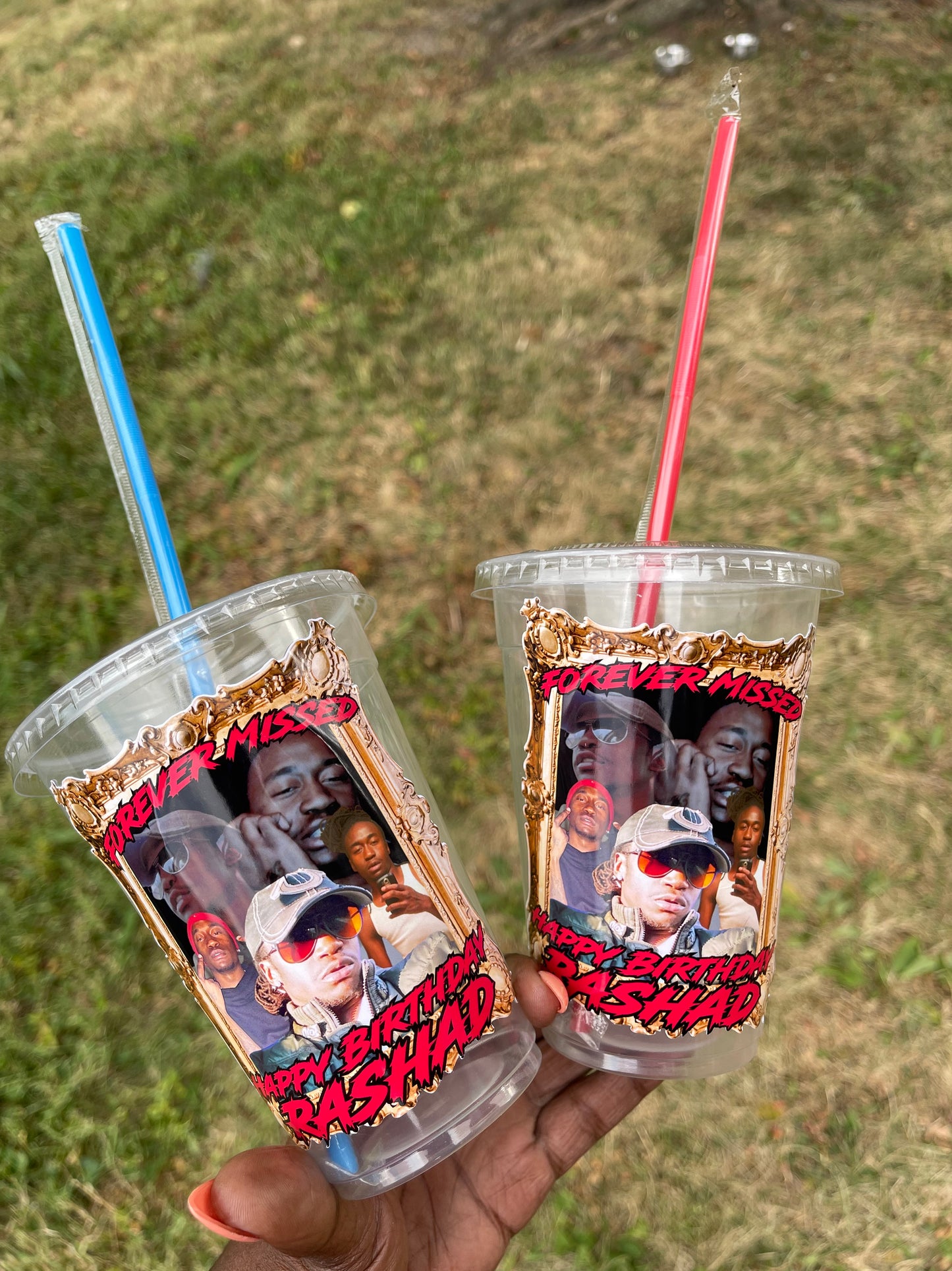 Custom Clear Cup