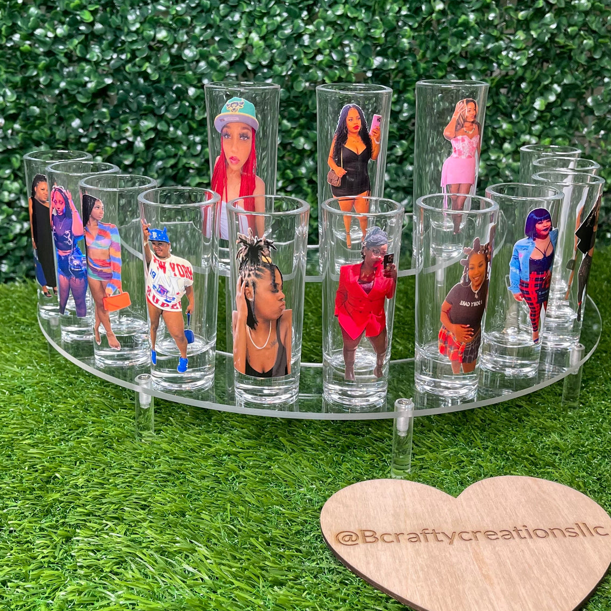 Custom Photo Shot Glasses (2.5oz)