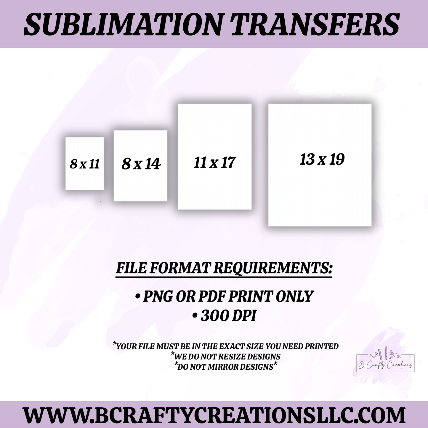 Sublimation Print Transfer