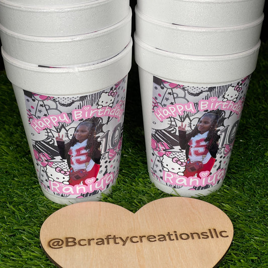 Kids Custom Styrofoam Cup