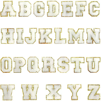 Chenille Letter Patches