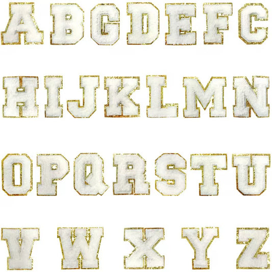 Chenille Letter Patches