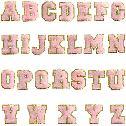Chenille Letter Patches