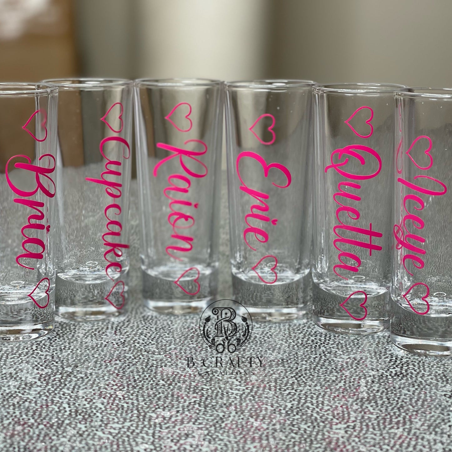 Girls Night Shot Glasses