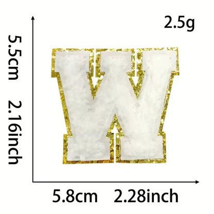 Chenille Letter Patches