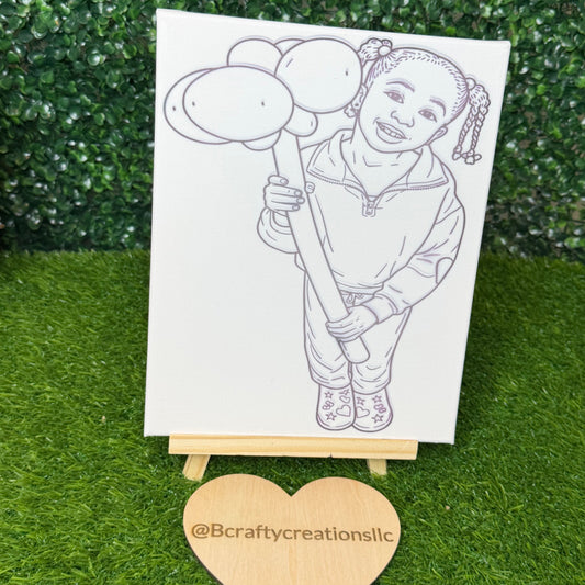 Personalized Paint Canvas Kit