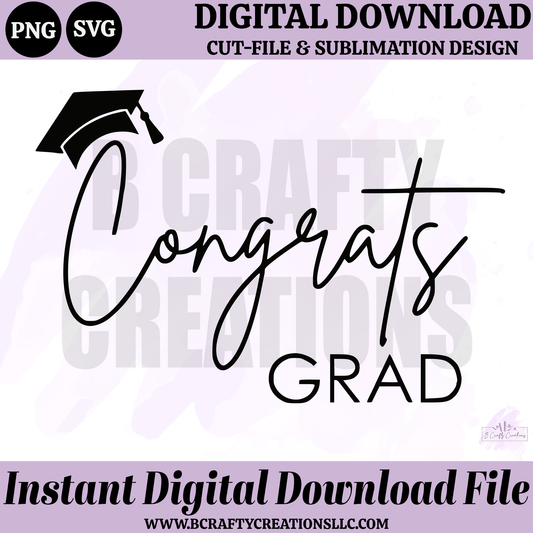 Congrats Grad PNG