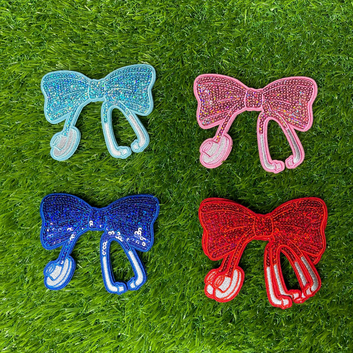 Sparkle Bow Nurse Patch