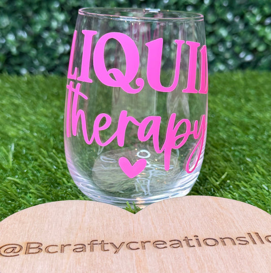Liquid Therapy Wine Glass