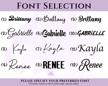 Custom Name Wine Glass