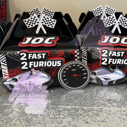 "2 Fast 2 Furious" Theme 3D Gabel Box Only
