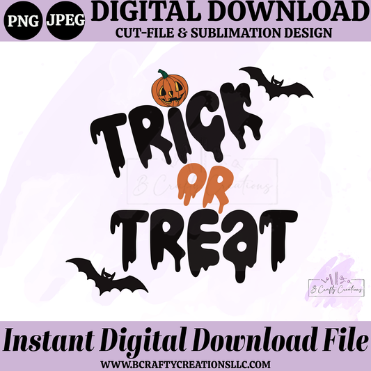 Trick Or Treat Halloween PNG