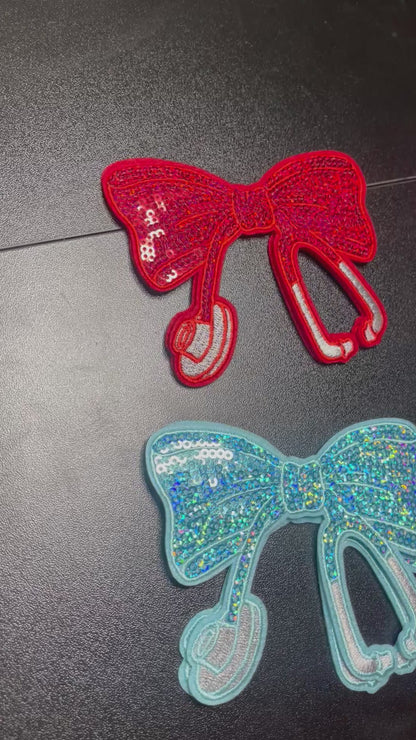 Sparkle Bow Nurse Patch
