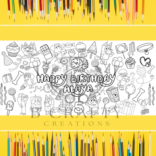 Giant Coloring Page